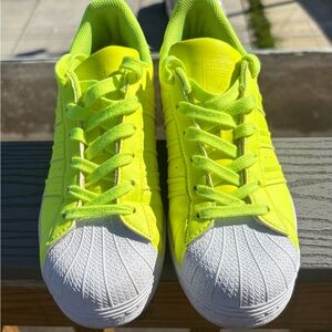 Adidas Bright Lime Green Sneakers